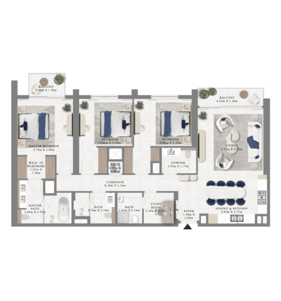 Floor Plan 7 Bedrooms